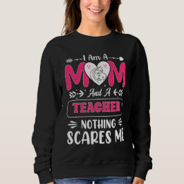 Sudadera Divertido profesor mamá, profesor mami gracioso