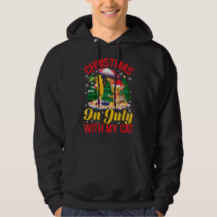Sudadera Divertido propietario de gatos de Navidad - Navida