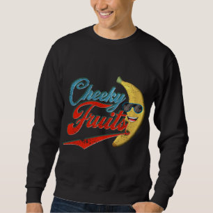 Sudadera Divertido regalo de fruta fresca de gafas de sol d