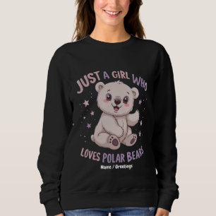 Sudadera Divertido Solo Una Chica Que Ama Los Cachorros De