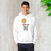 Divertido sonriente baloncesto cara a zumbar