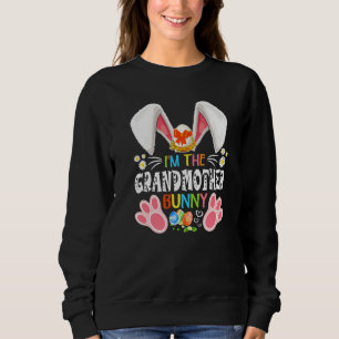 Sudadera Divertido, soy la abuela conejita familia este