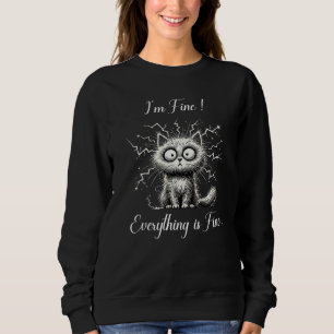Sudadera Divertido sudadero para los amantes del gato - Est