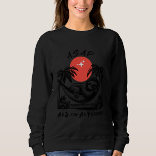 Sudadera Divertido tan lento como sea posible, Lover Lover