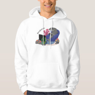 Sudadera Divertido tiburón viendo al personalizado de telev