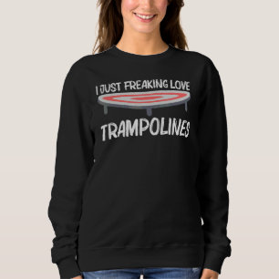 Sudadera Divertido trampolín para hombres y mujeres recreat