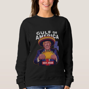 Sudadera Divertido Trump Golfo De Nosotros América 2025 Tru