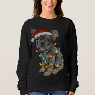 Sudadera Divertidos Navidades de árboles de perros Bulldog