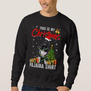 Sudadera Divertidos Navidades de perros de Terranova ilumin