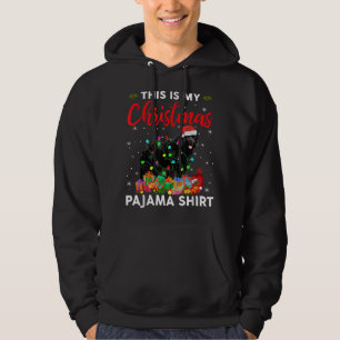 Sudadera Divertidos Navidades de perros de Terranova ilumin