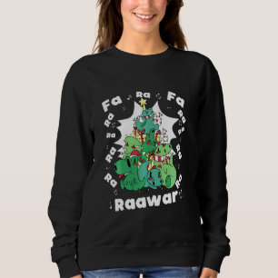 Sudadera Divertidos Navidades Rex Dinosaur Fa Ra Rawr Xm