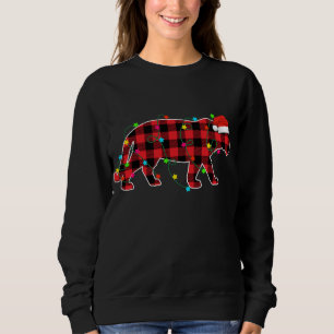 Sudadera Divertidos tigres Árbol de Navidad Rojo de Navidad