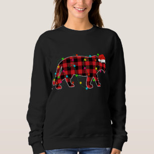 Sudadera Divertidos tigres Árbol de Navidad Rojo de Navidad