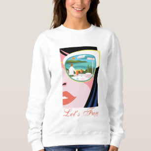 Sudadera Divertiémonos - El Lotus blanco