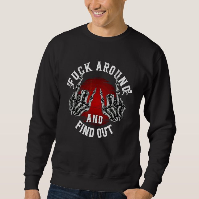 Sudadera Divertirse y enterarse (Anverso)