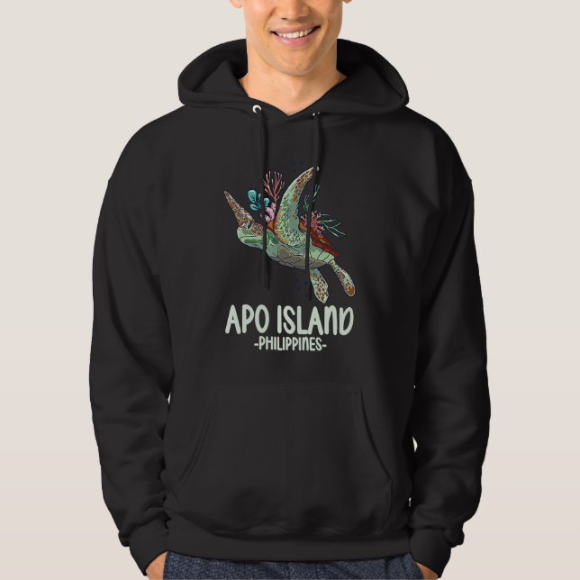 Sudadera Divespot Dive Diver Philippines Apo Island (Anverso)