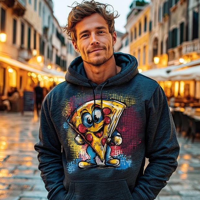 Sudadera ¡Divide para conocerte! - Cheeky Pizza Hoodie (Subido por el creador)