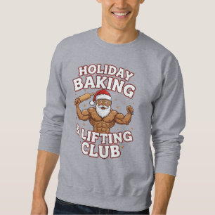 Sudadera Diviértete Club de Horneado y Levantamiento Navide