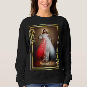 Sudadera Divina Misericordia Jesucristo, Confío En Usted Ca