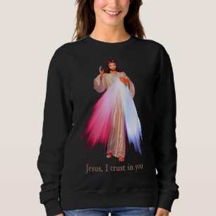 Sudadera Divina Misericordia Jesús en el que confío