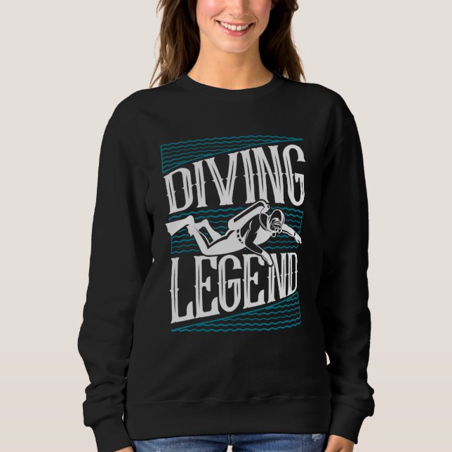Sudadera Diving Legend Sport Diving Underwater Technical Sc (Anverso)