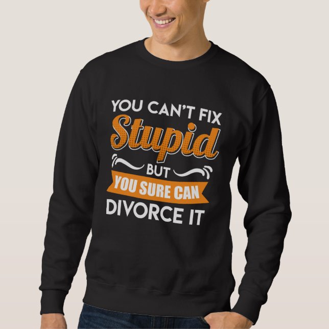Sudadera Divorce Party Cool Ex husband Divorce Men (Anverso)