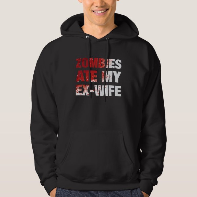 Sudadera Divorcee Husband Halloween Costume (Anverso)