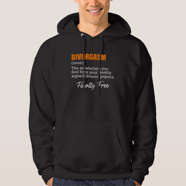 Sudadera Divorgasm Fiesta de Divorcio Divorcio Ex Esposa Mu (Anverso)