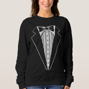 Sudadera DIY Halloween disfraz tradicional Tuxedo Prom Niño