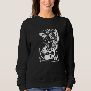 Sudadera Dj 23 Grafiti Rave Ropa Urbana Soundsistem Música 