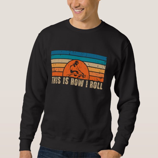 Sudadera Dj Así Es Como Giro (Anverso)