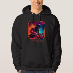 Sudadera DJ Astronauta EDM para Merch de Casa de Festival d