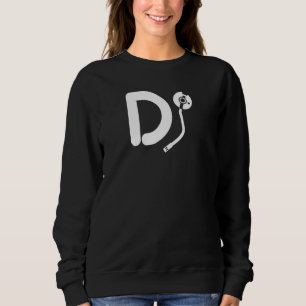 Sudadera Dj Disk Jockey T Inspirador de música de diseño de