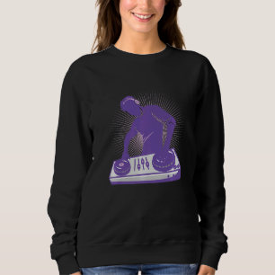 Sudadera Dj Fiesta Master Disk Jockey Music