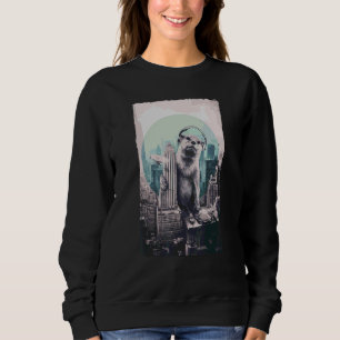 Sudadera Dj Music Studio Gigante Squirrel En La Ciudad