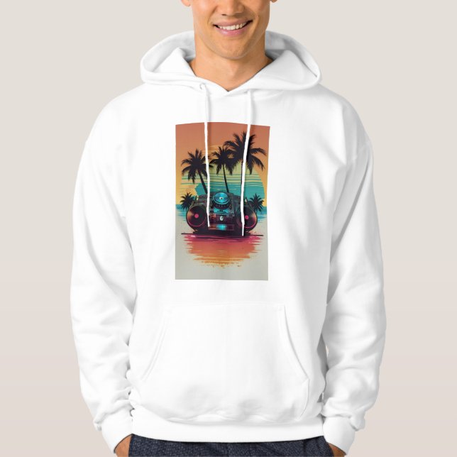 🎧 Sudadera DJ Vibes – Modo Fiesta ACTIVADO 🔥 (Anverso)