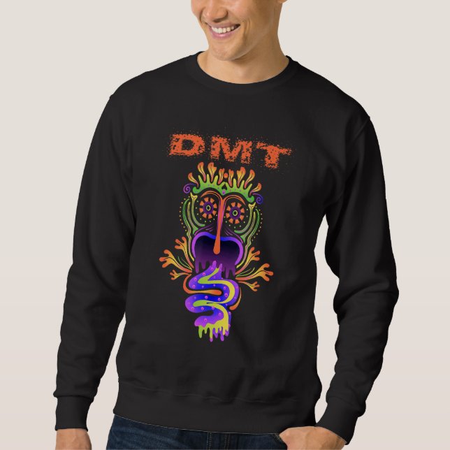 Sudadera Dmt N N Dimetiltriptamina Ayahuasca Enteogénica P (Anverso)