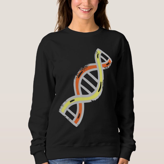 Sudadera Dna Molecular Genes Biología Geek (Anverso)
