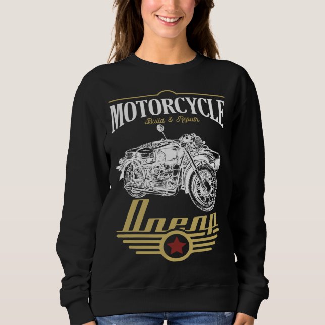 Sudadera Dnepr Motorcycle Offroad Motorcycle Rider (Anverso)
