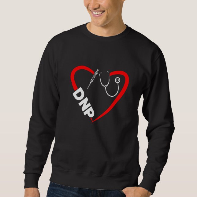 Sudadera Dnp Médica De Prácticas De Enfermería La Mayoría D (Anverso)