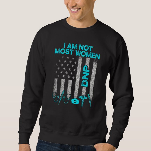 Sudadera Dnp Médica De Prácticas De Enfermería La Mayoría D (Anverso)