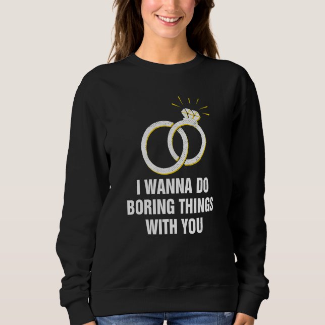 Sudadera Do Boring Things with You Introvert Couples Antiso (Anverso)