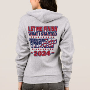 SUDADERA DO-YOU-MISS-ME-YET-TRUMP