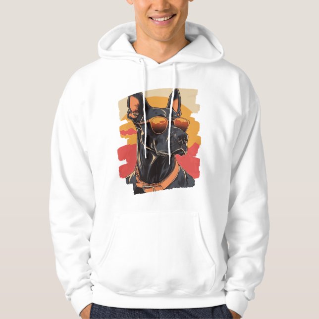 Sudadera Doberman (Anverso)