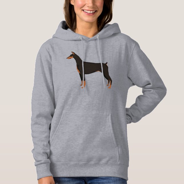 Sudadera Doberman (Anverso)