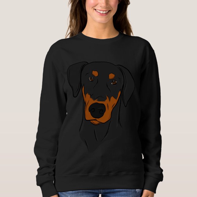 Sudadera Doberman 455 (Anverso)