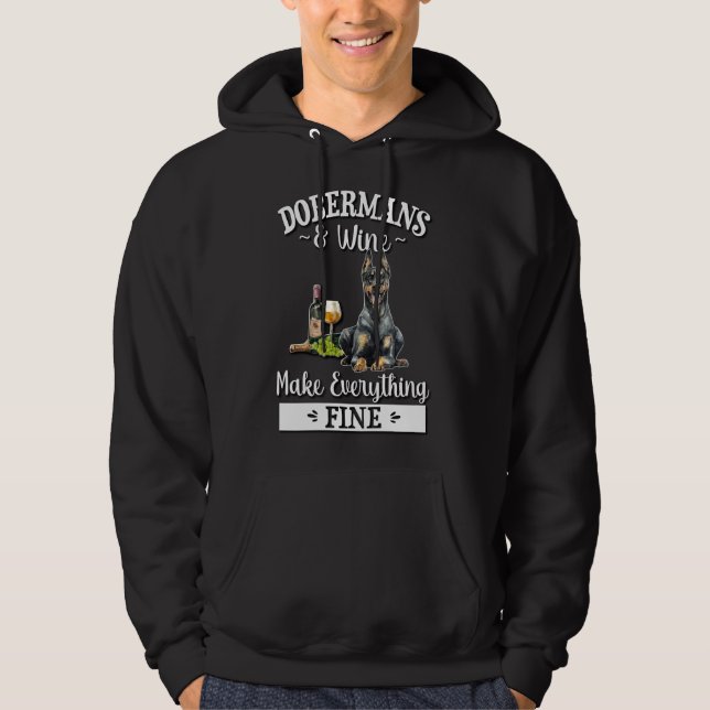 Sudadera Doberman 478 (Anverso)