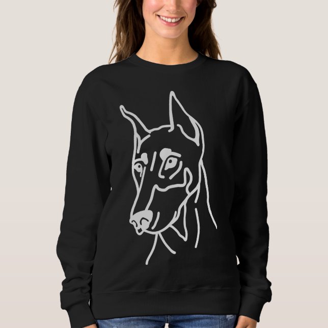 Sudadera Doberman 504 (Anverso)