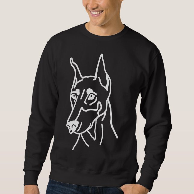Sudadera Doberman 504 (Anverso)