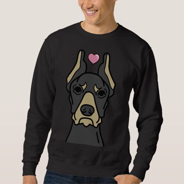 Sudadera Doberman 636 (Anverso)